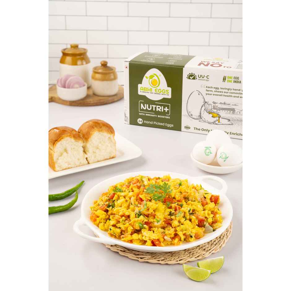 Abhi Nutri+ White Eggs