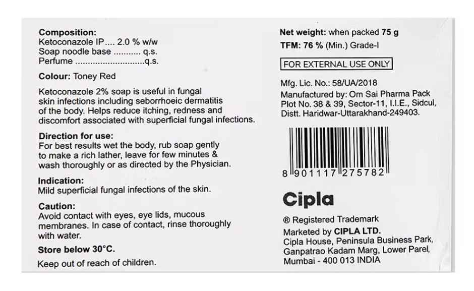 Ketocip Soap  