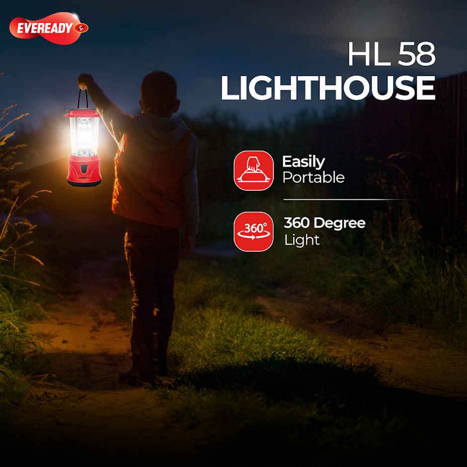 Eveready HL58 Rechargeable 4.8W Emergency Lantern
