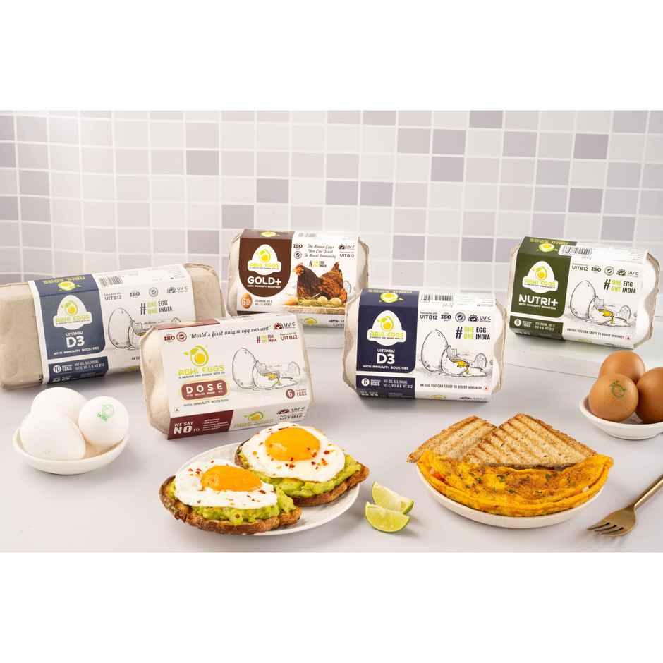 Abhi Nutri + White Eggs With Immunity Boosters