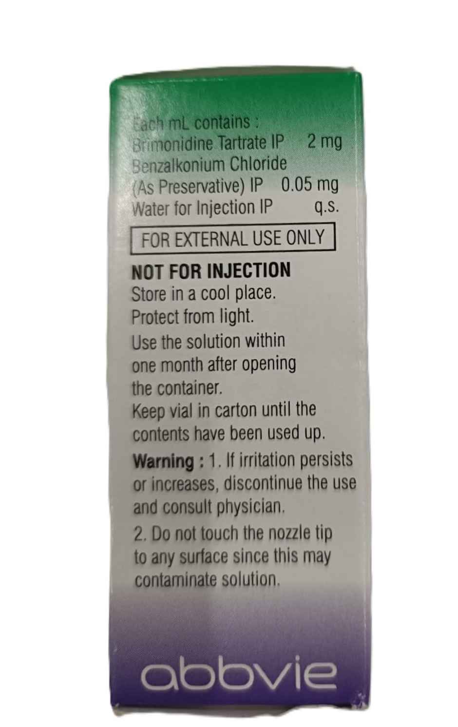 Alphagan 0.2% Eye Drop