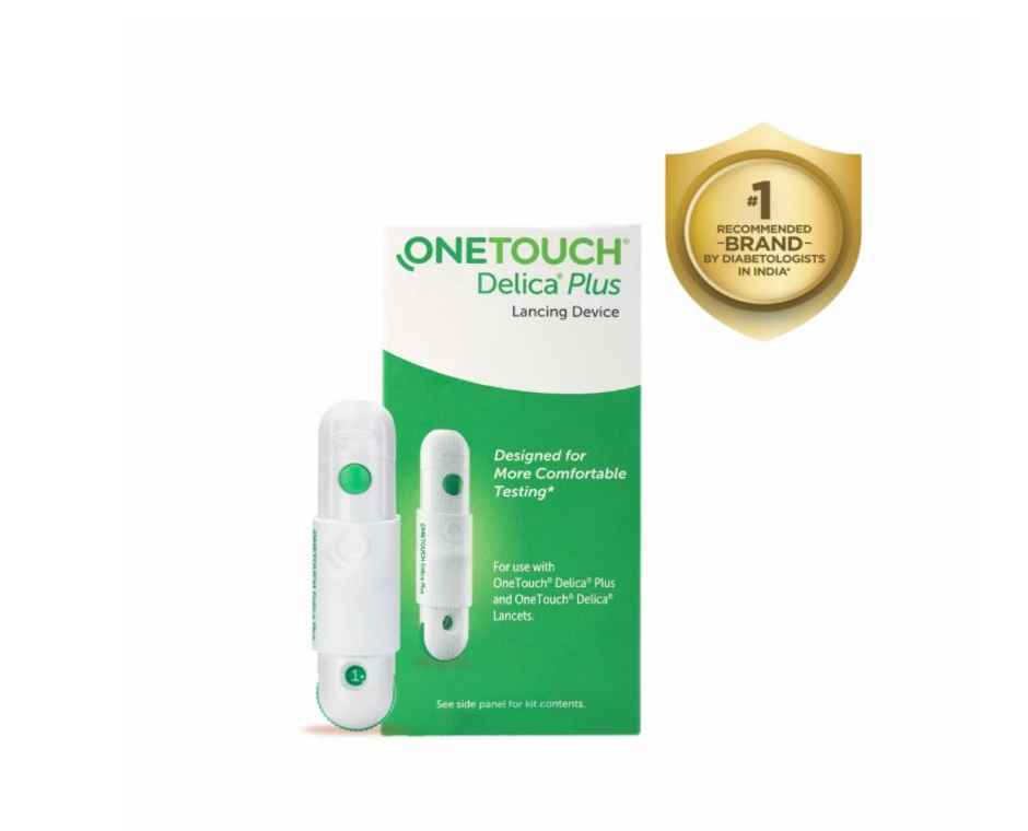 OneTouch Delica Plus Lancing Device with Delica Plus 25 Lancet
