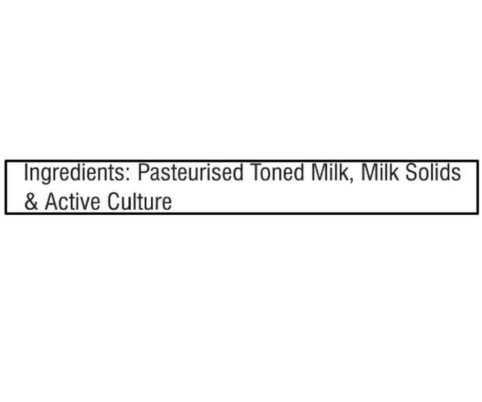 Nandini Thick Curd Pouch (500ml) & Dr. Brand Mishri Dana (200g) Panchamrit Combo