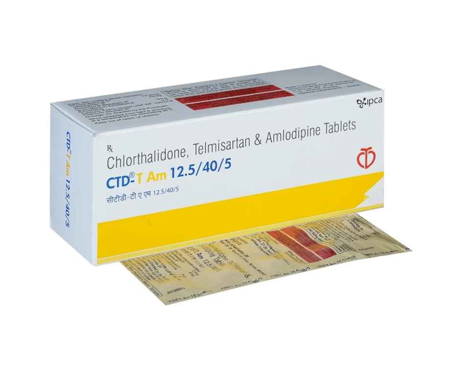 CTD-T Am 12.5/40/5 Tablet