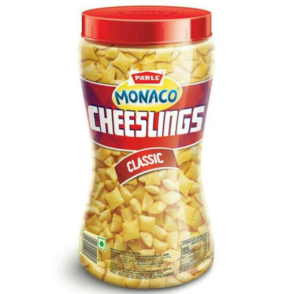 Parle Monaco Classic Cheeslings | Cheesy & Savoury