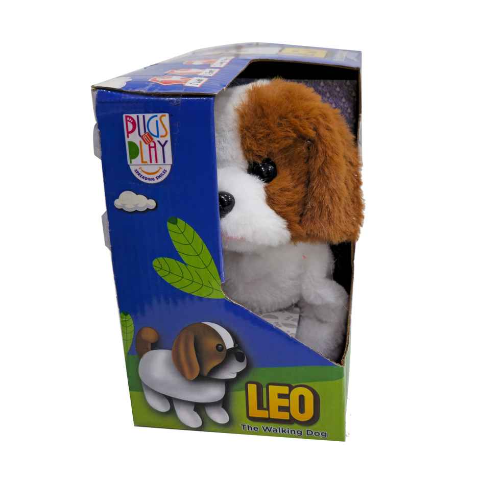 Hamleys Pugs At Play Walking Dog Leo