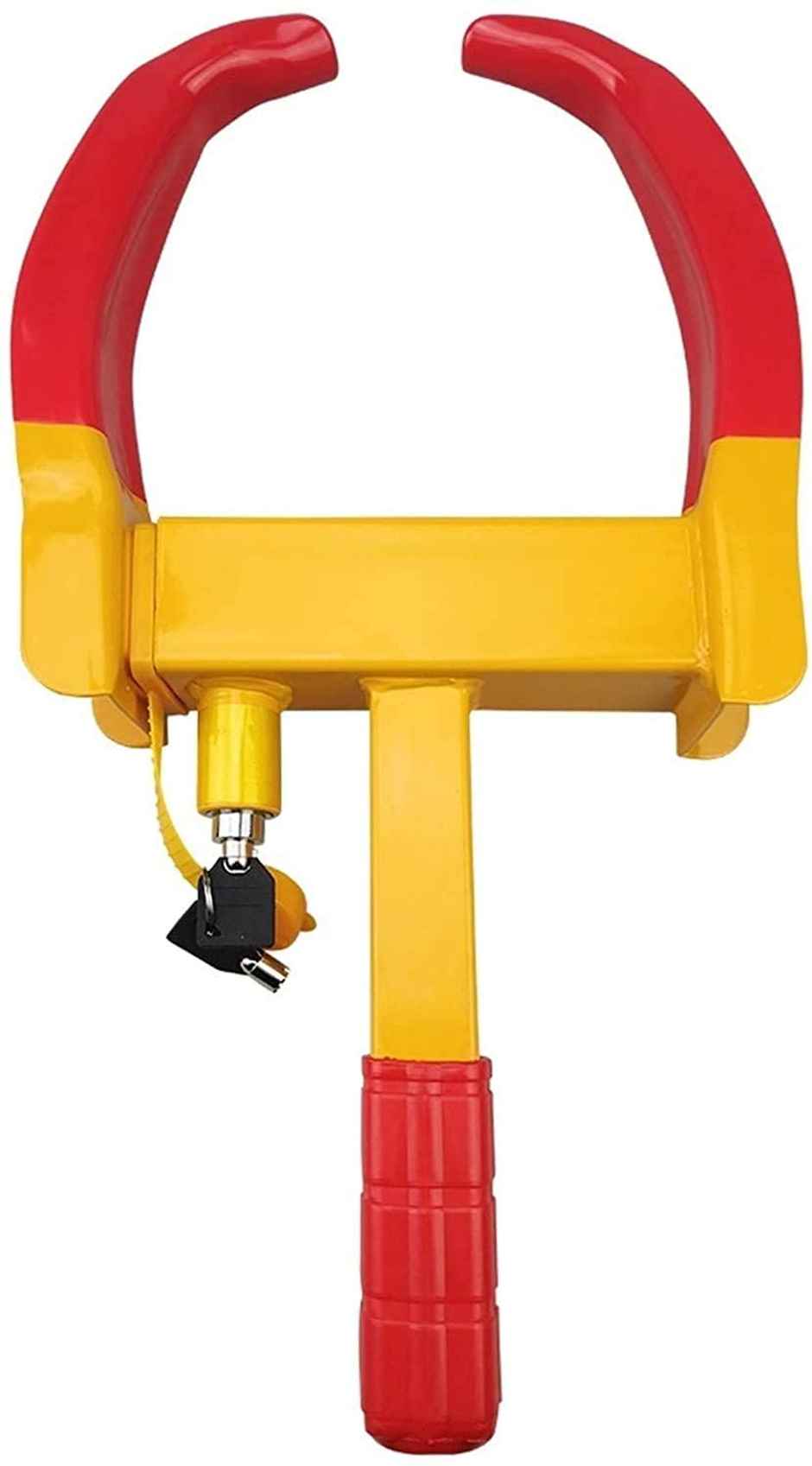 Autoguys Universal Anti Theft Car Tyre Wheel Clamp Lock For Car Wheel Movement Lock Jammer Car Lock