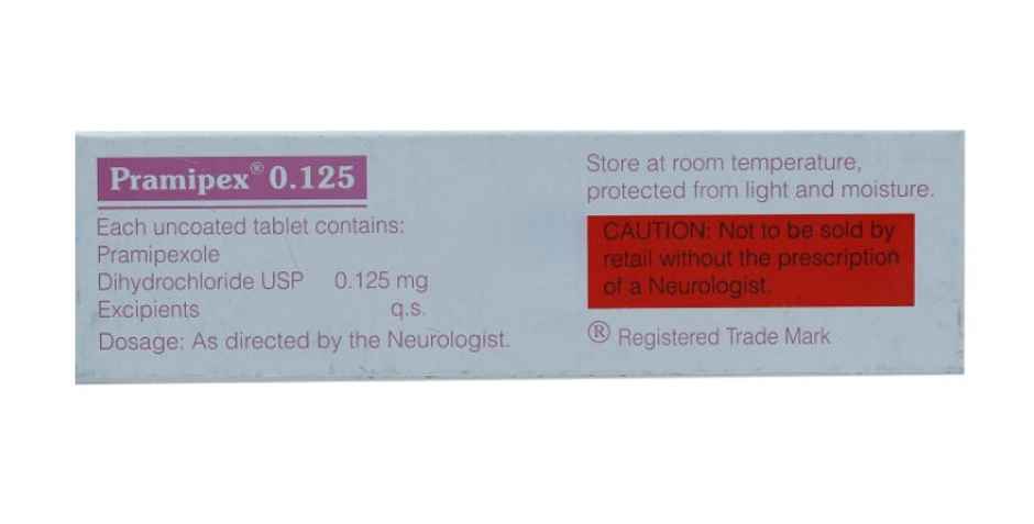 Pramipex 0.125 Tablet