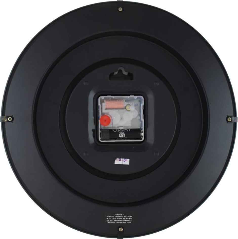 Ajanta Analog 30 cm x 30 cm Wall Clock | Blue | With Glass | Standard