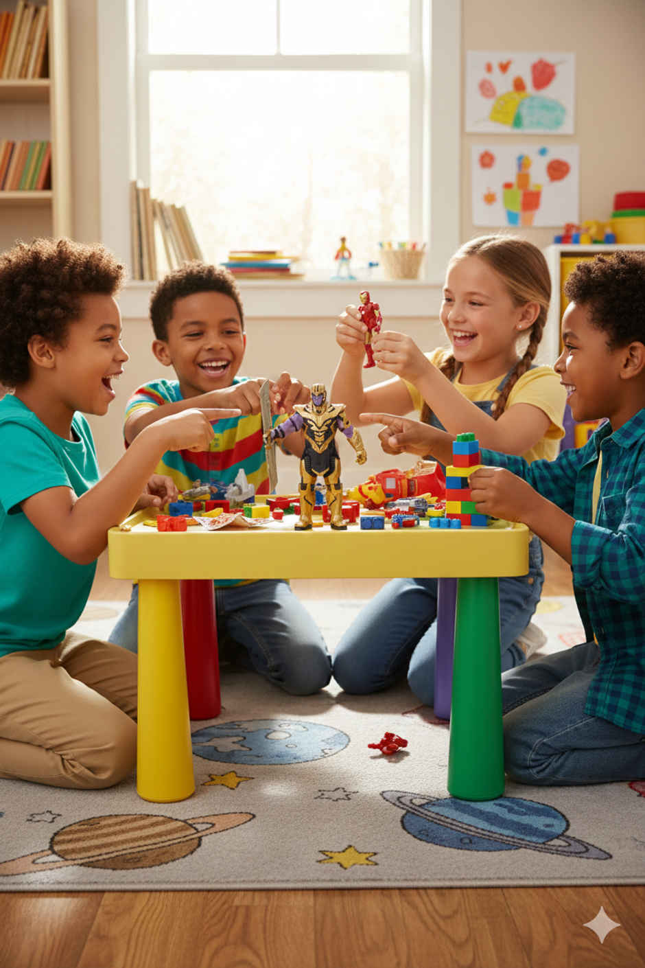 Striders Licensed Marvel Thanos Action Figure | 7 inch