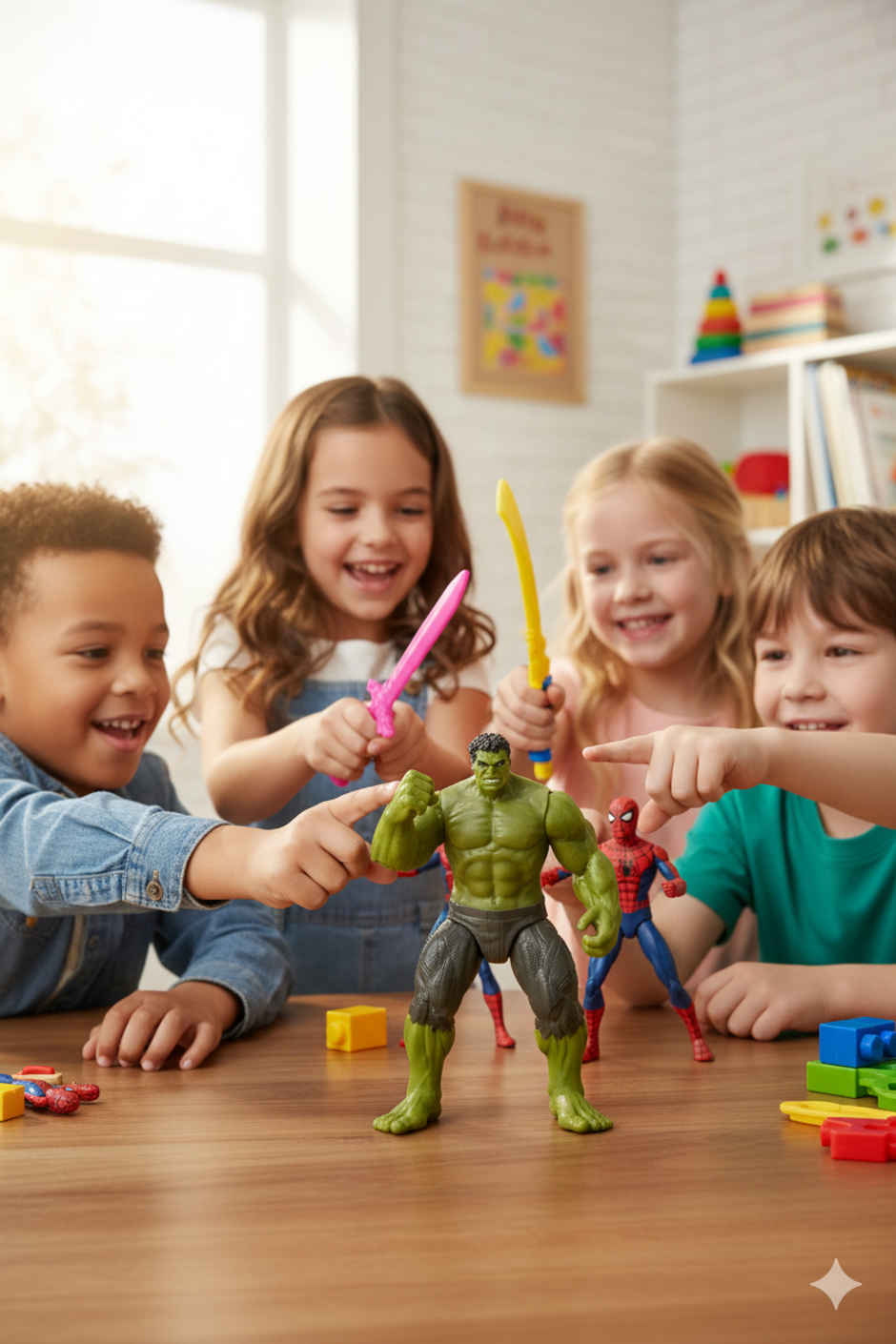 Striders Licensed Hulk Mini Action Figure | 4 inch