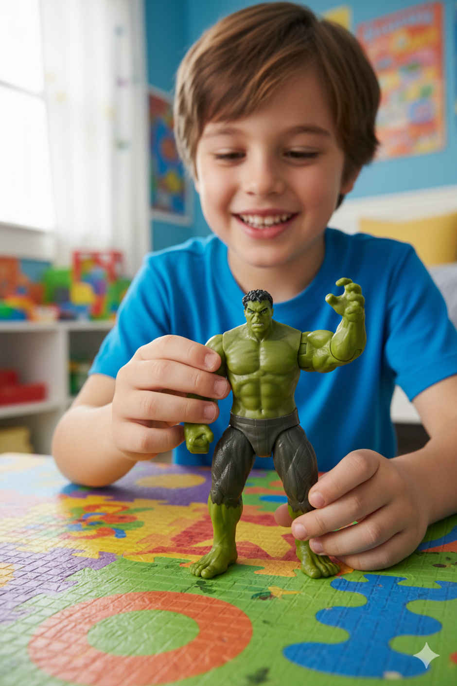 Striders Licensed Hulk Mini Action Figure | 4 inch