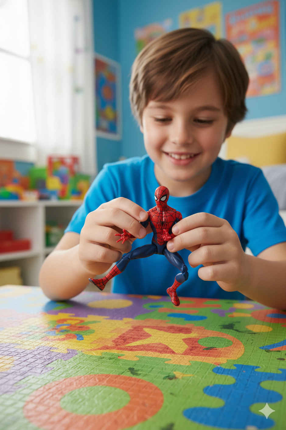 Striders Spiderman Kids Action Toy ini Superhero Figure Avengers - 4 inch