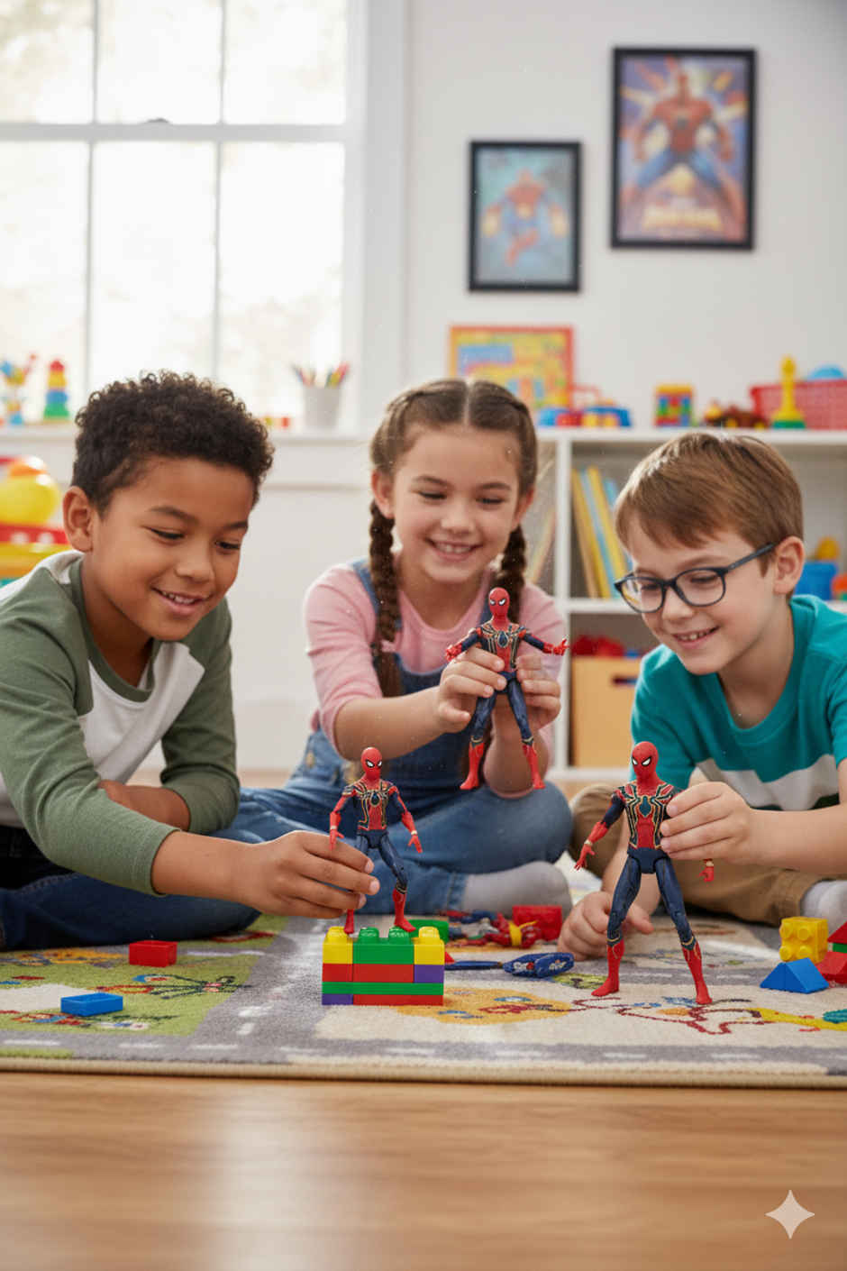 Striders Licensed Marvel Iron Spiderman Action Figure Toy | 7 inch