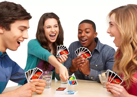 Mattel Games Uno Playing Card Game