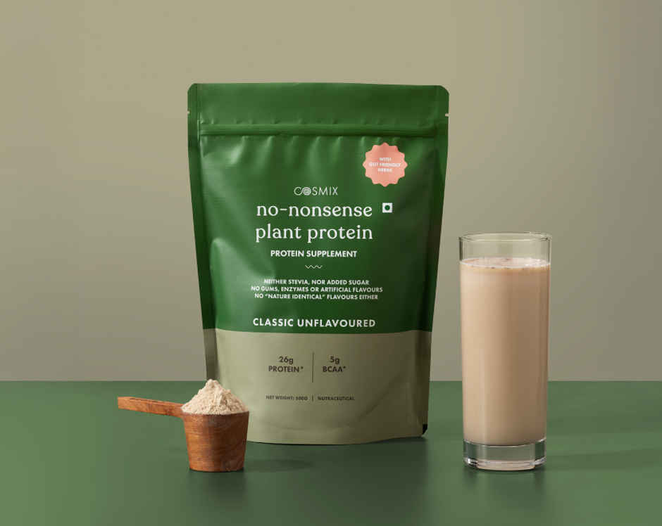 Cosmix No-Nonsense Plant Protein Classic Unflavoured, 24g Protein