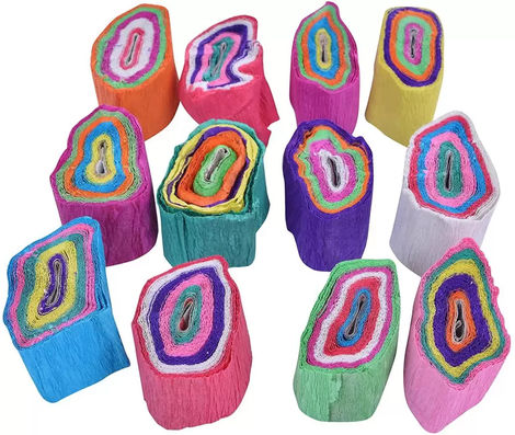 Crepe Paper Rolls For Party Decorations and Craft