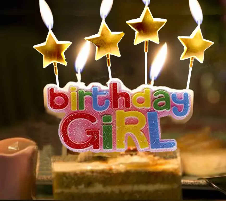 Birthday Candle for Girls