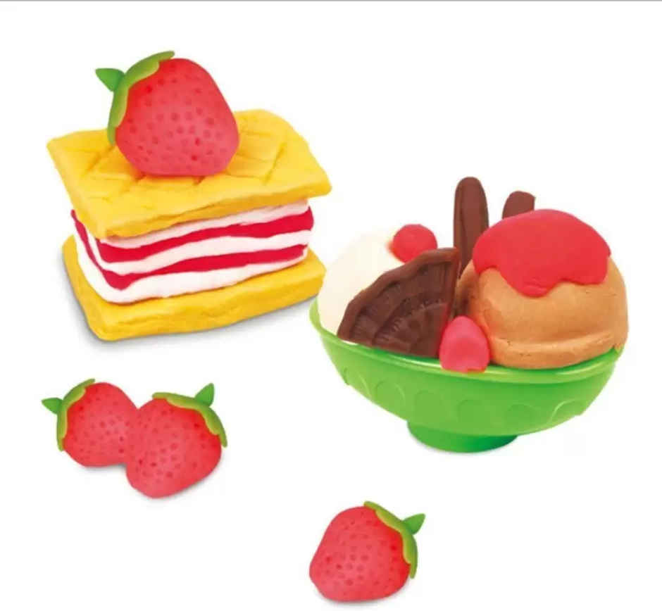 Toyshine DIY Ice Cream Clay Play Set - Non-Toxic & Fun