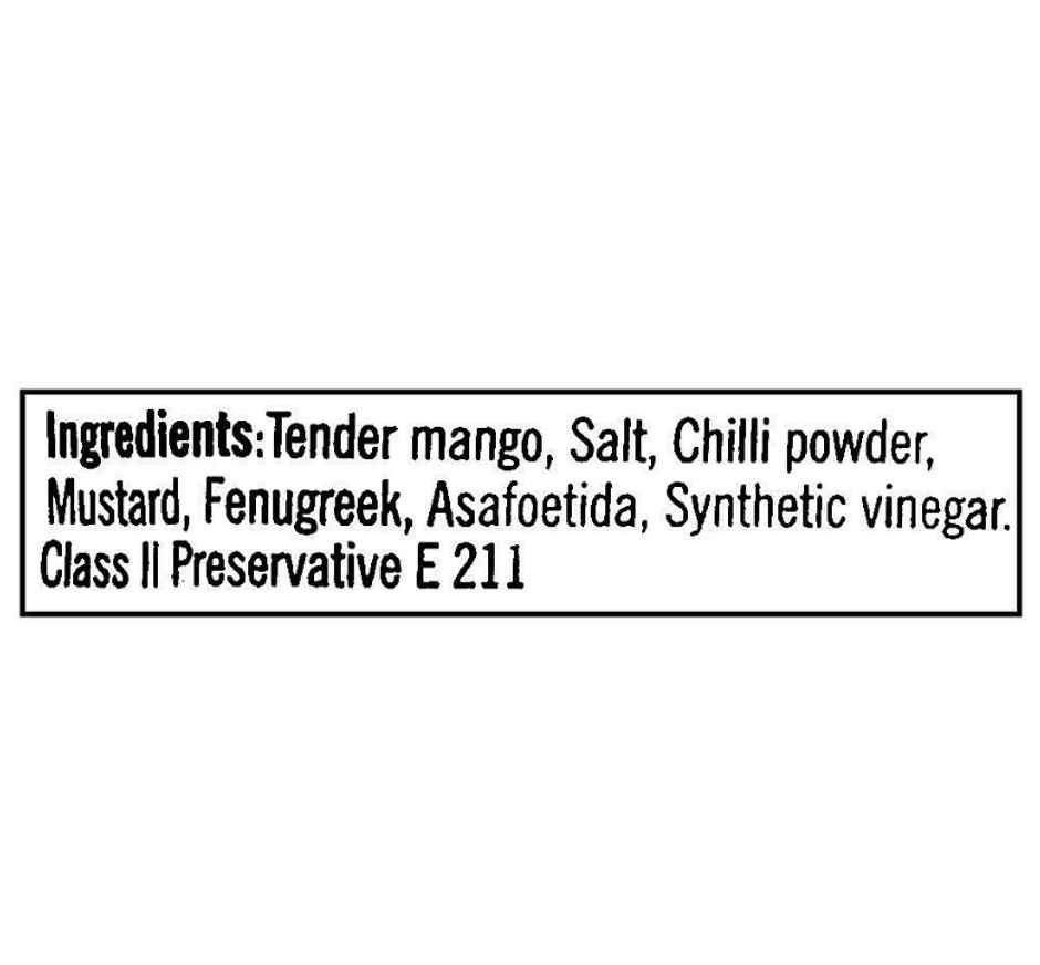 Double Horse Tender Mango Pickle