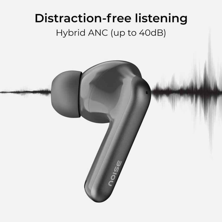 Noise Air Buds Pro 4 Truly Wireless Earbuds - Coal Black