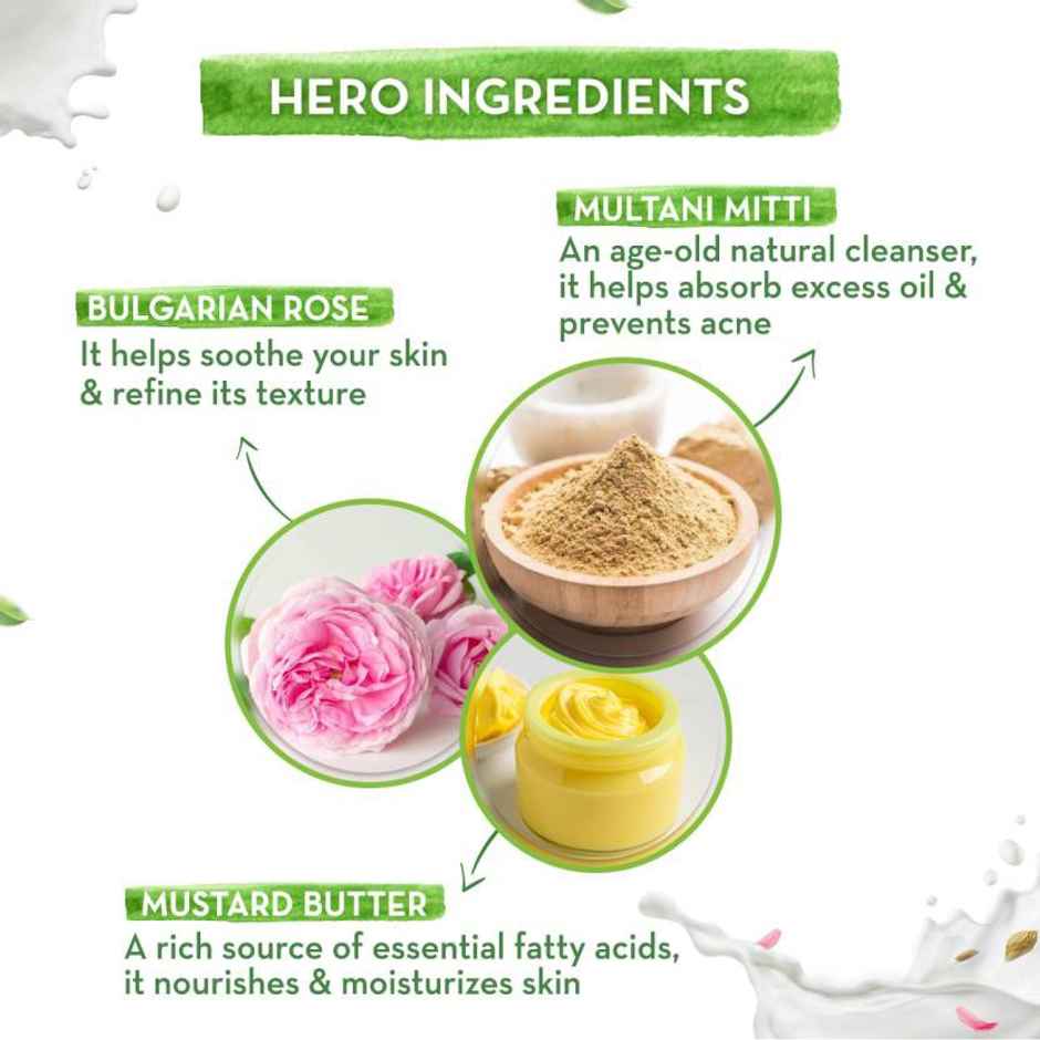 Mamaearth Multani Mitti Moisturizing Lotion Soap - Pack of 4