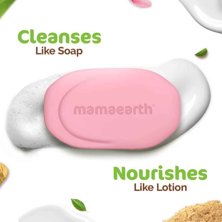 Mamaearth Multani Mitti Moisturizing Lotion Soap - Pack of 4