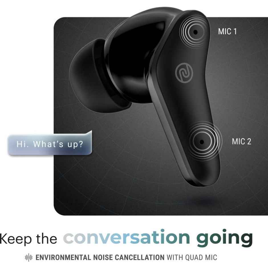 Noise Buds Vs102 Pro Truly Wireless Bluetooth Earbuds - Jet Black