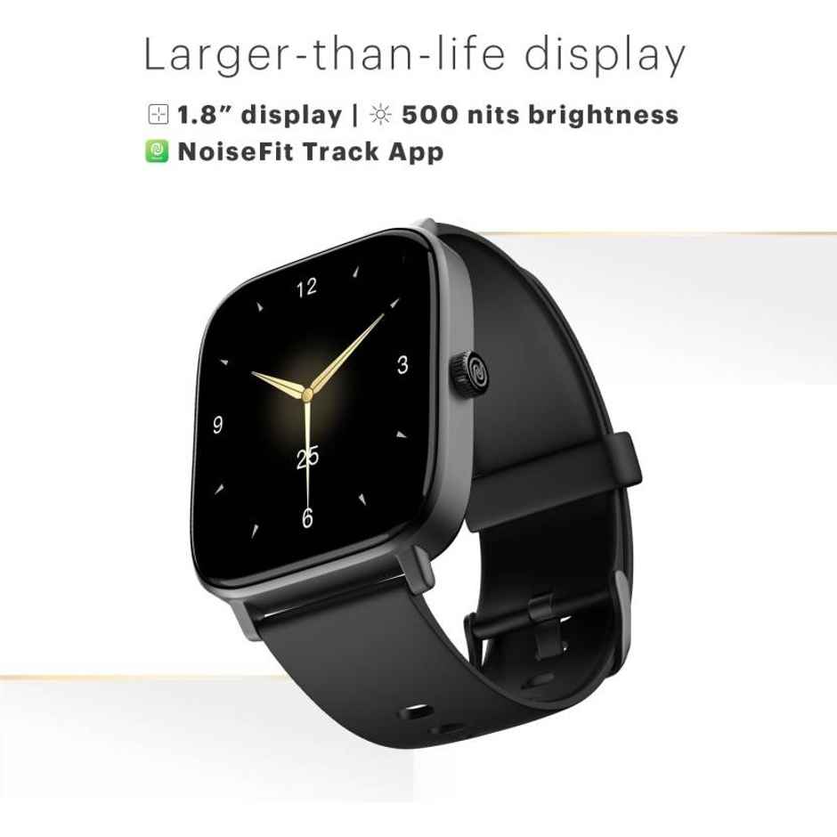 Noise Colorfit Icon 2 Smartwatch with Bluetooth Calling | 1.8" Display | SpO2 Sensor - Jet Black