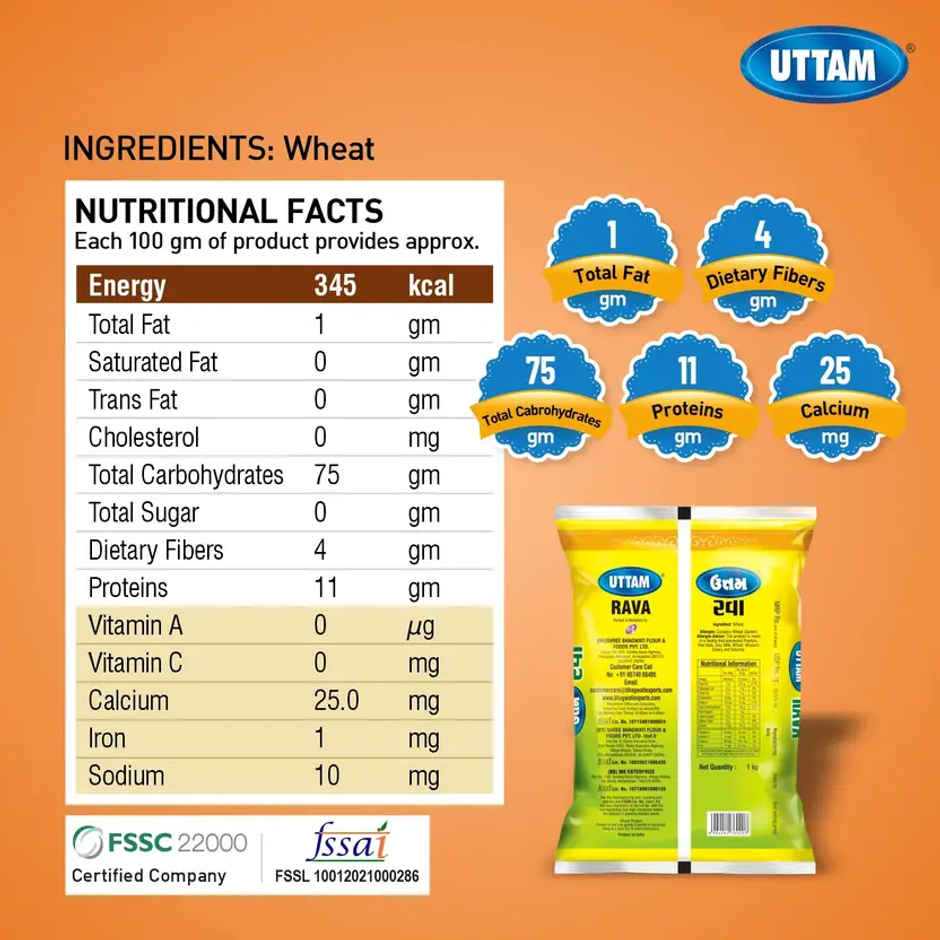 Uttam Flours Rava
