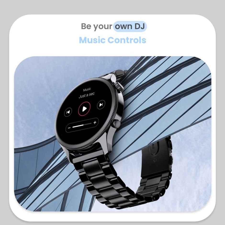 Noise Evolve 4 Smartwatch with Bluetooth Calling | 1.46" Display | SOS Technology - Elite Black