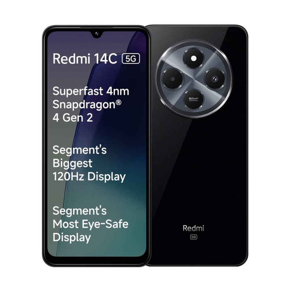 Redmi 14C 5G | 6GB | 128GB | Stargaze Black