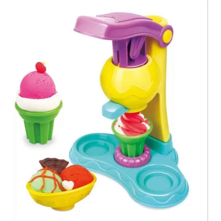 Toyshine DIY Ice Cream Clay Play Set - Non-Toxic & Fun