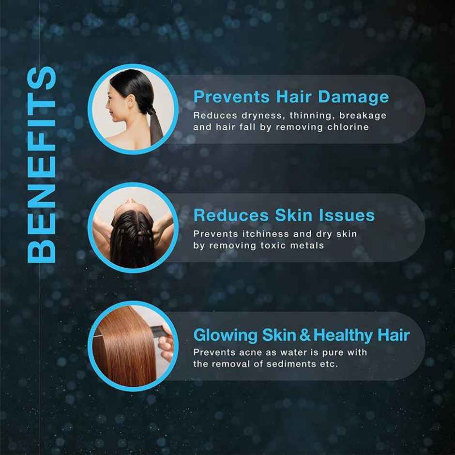 Kohler Rain Duet Water Filter Cartridge Water Purifier | Use in Rain Duet Filter Shower Head