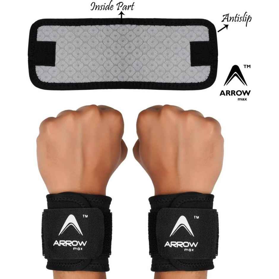 Arrowmax Wrist Support For Gym Badmninton Tennis Pain etc