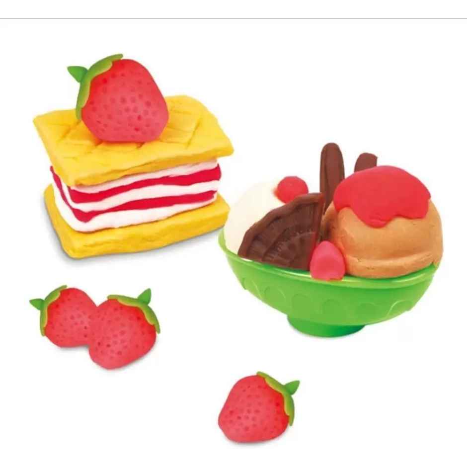Toyshine DIY Ice Cream Clay Play Set - Non-Toxic & Fun