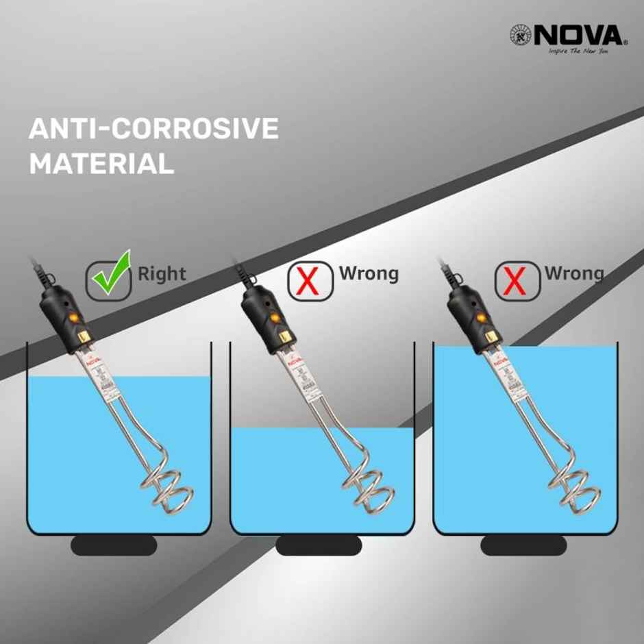 Nova Isi Mark Nih 421 With Indicator 1000 W Immersion Heater Rod (Water)