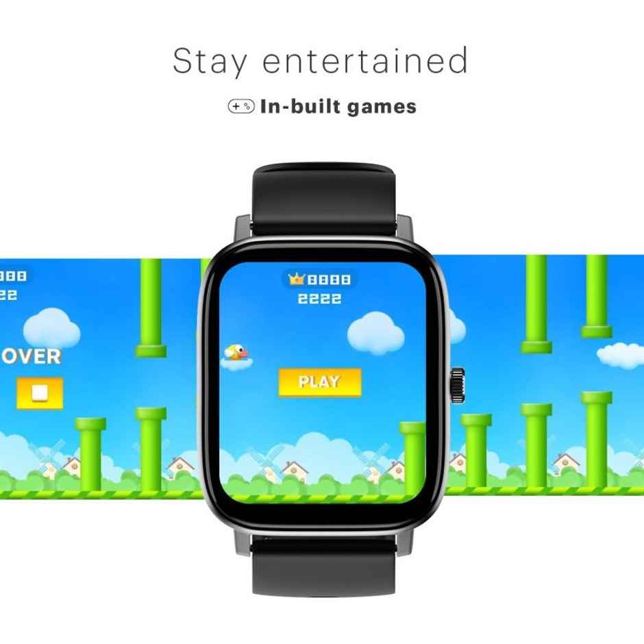 Noise Colorfit Icon 2 Smartwatch with Bluetooth Calling | 1.8" Display | SpO2 Sensor - Jet Black