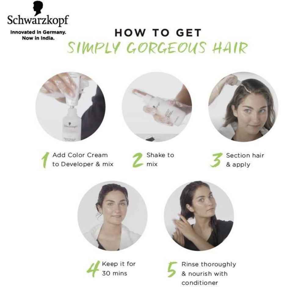 Schwarzkopf Simply Color Permanent Hair Colour 7-50 Almond Brown