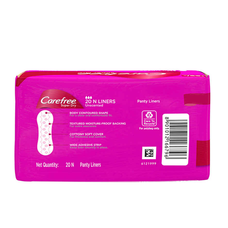Carefree Panty Liners - Super Dry