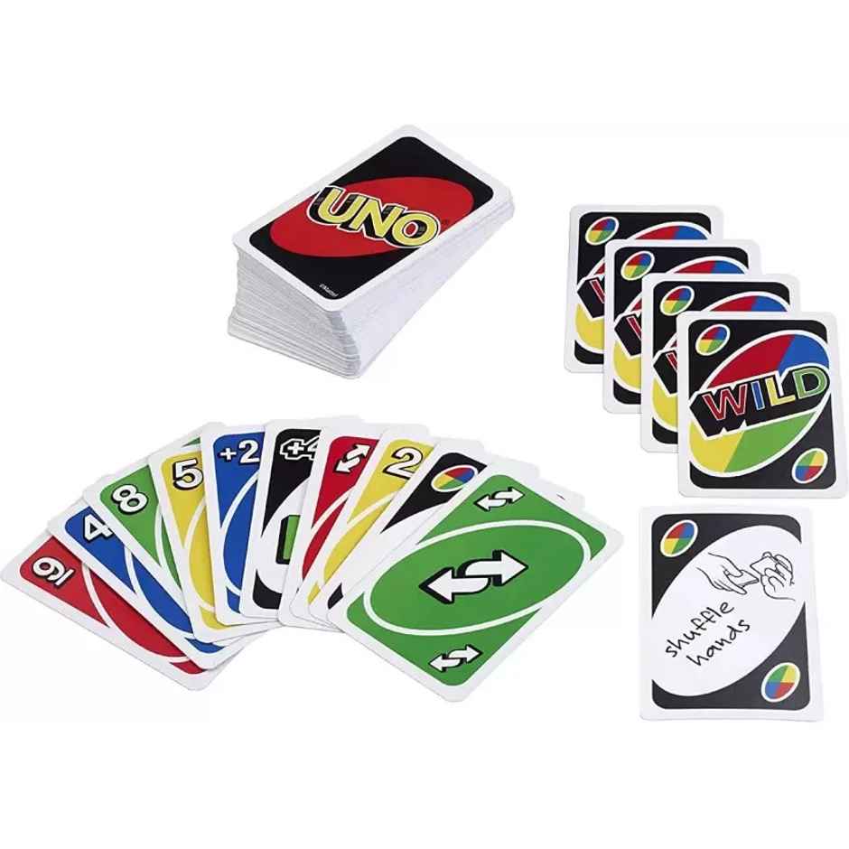 Mattel Games Uno Playing Card Game | Fun & Interactive