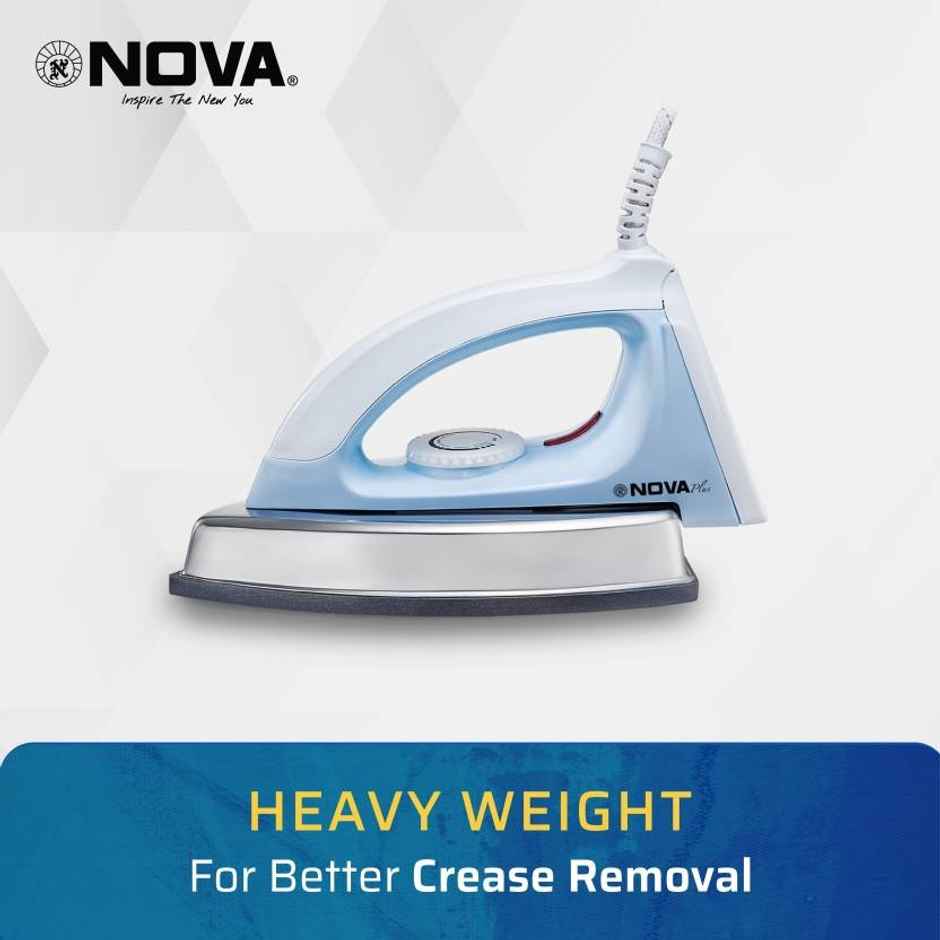 Nova Plus Ni 150 Heavy Weight 1100 W Dry Iron (Blue)