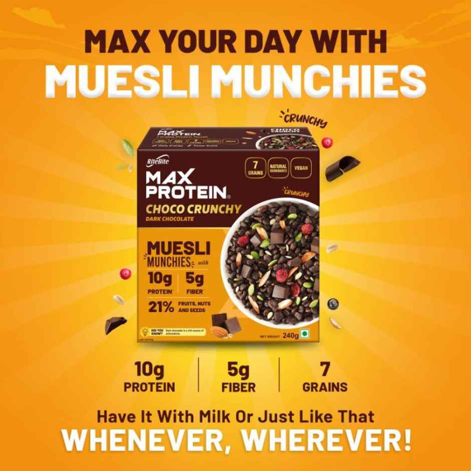 RiteBite Max Protein Choco Crunchy Muesli