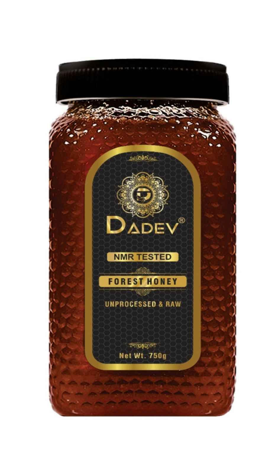 Dadev Pure Raw Organic Honey Nmr Tested Plastic Jar