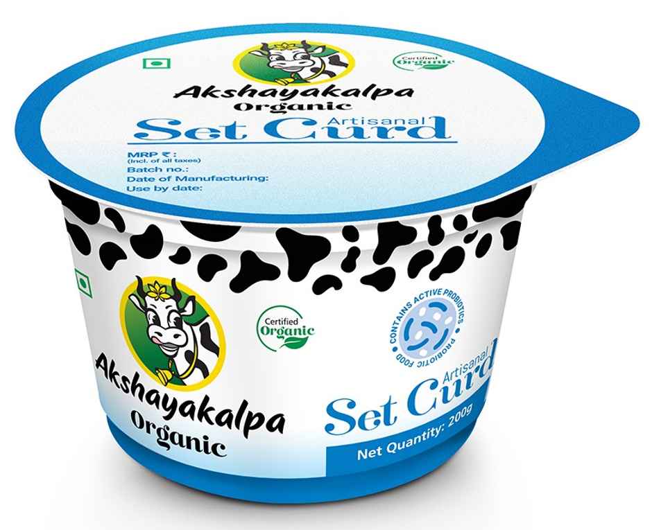 Akshayakalpa Artisanal Organic Set Curd Cup