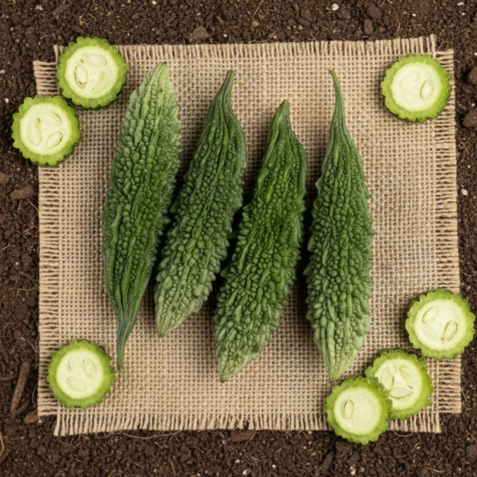 Organically Grown Bitter Gourd