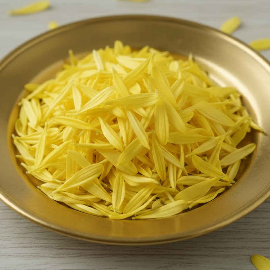 Chrysanthemum Yellow Petals