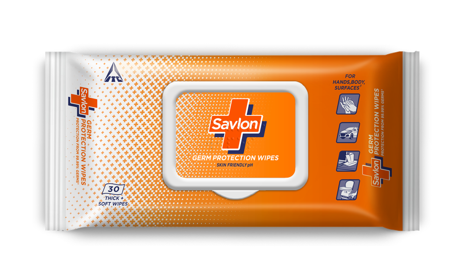 Savlon Germ Protection Wet Wipes | Thick & Soft, Multipurpose Wipes with Skin Friendly pH