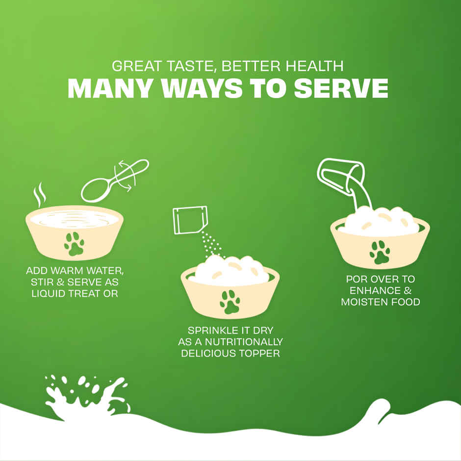 Pawfect Nature's Sip 100% Natural Goat Milk Powder for Dogs & Puppies