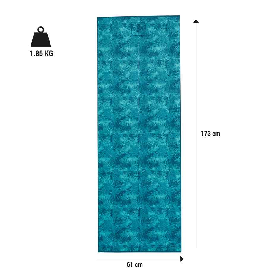 Decathlon | Kimjaly Anti-Slip Foam Yoga Mat 8 mm - Blue